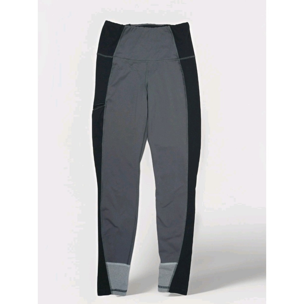 The North Face Flashdry Gray Black Leggings Women's Size Small Yoga Running